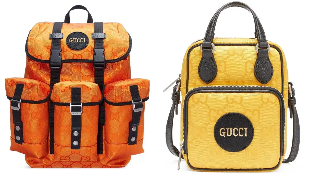 GUCCI 推出品牌旗下首个可持续系列「Off The Grid」，其手工编织的尼龙纱线就是通过从海洋中收集的废弃塑料来提取而成的。